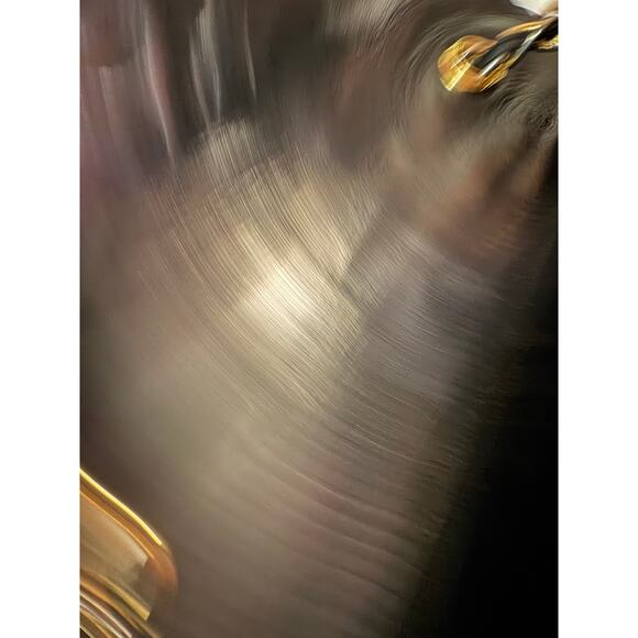 Chanel vintage double flap bag with chain shoulder bag.  Black - Picture 6 of 16